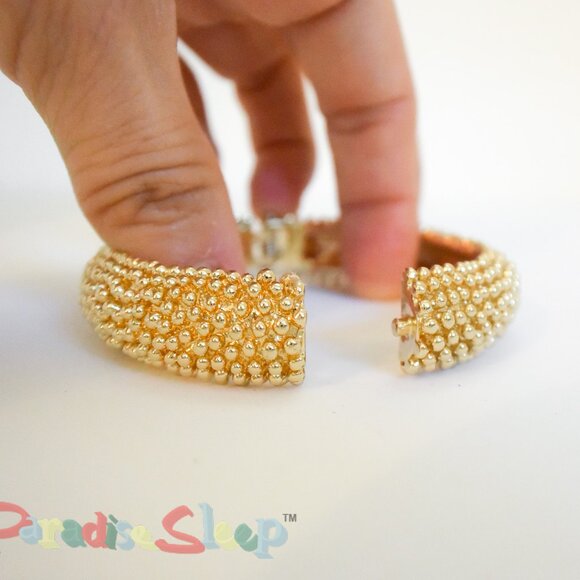 ✨️ *Lilly Pulitzer* Sea Urchin Drop Earrings & Bangle - GOLD. - Picture 5 of 7